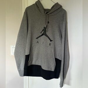 Limited Edition Air Jordan Jumpman Fleece Hoodie Carbon Heather Men’s Size L